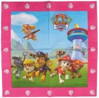 20 Paw Patrol Friends Servietten Skye 33 x 33cm