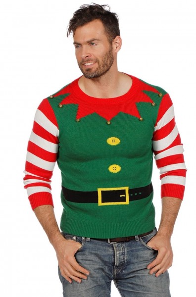 Weihnachtspullover Wichtelhelfer 2