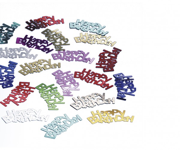 Bunte Happy Birthday Streudeko 15g 3