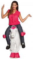 Einhorn Rosy Huckepack Kostüm