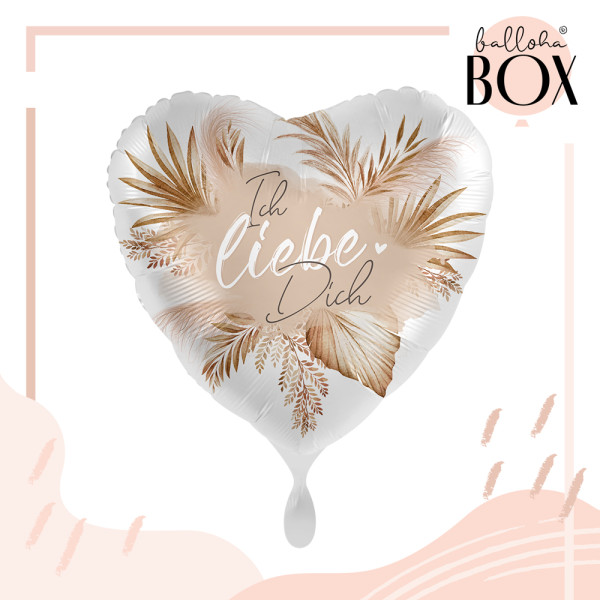 Balloha Geschenkbox DIY Love you Natural XL