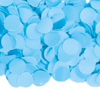 Papier-Konfetti in Babyblau 100g