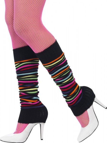 Bunte Neon Stulpen