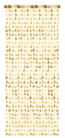 Goldener Tannenbaum Vorhang 1 x 2,45m