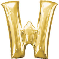 XXL Folienballon Buchstabe W 86cm