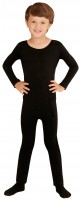 Langärmeliger Kinderbodysuit schwarz