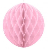 Wabenball Lumina hellrosa 40cm
