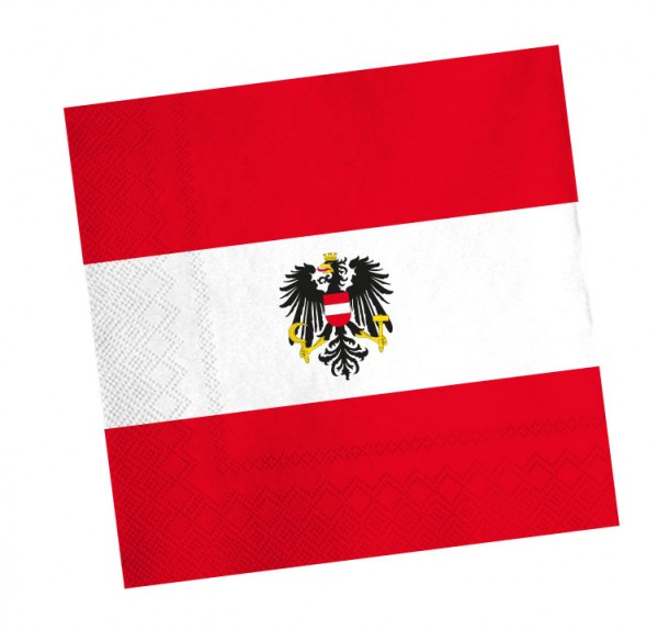 20 Österreich Servietten Wien 33cm