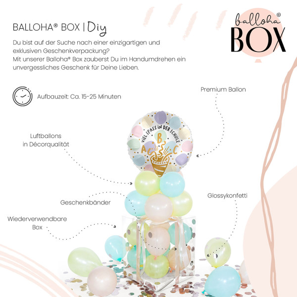 Balloha Geschenkbox DIY Viel Spaß Schultüte XL 3