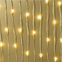 LED Drahtlichterkette warmweiß 3m