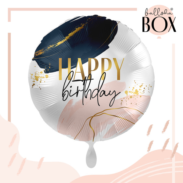 Balloha Geschenkbox DIY Modern Birthday Vibes XL