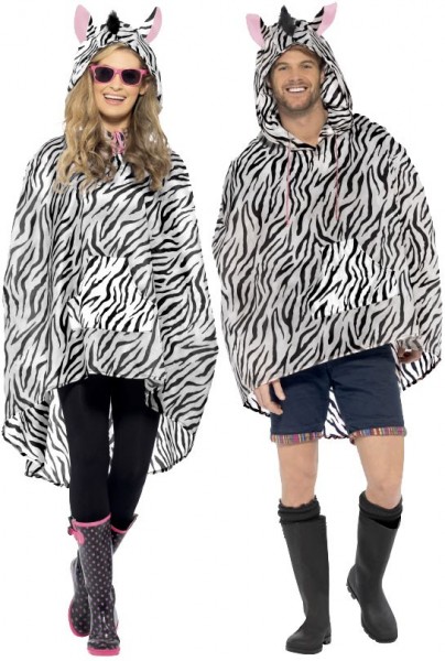 Zebra Regencape Poncho Unisex