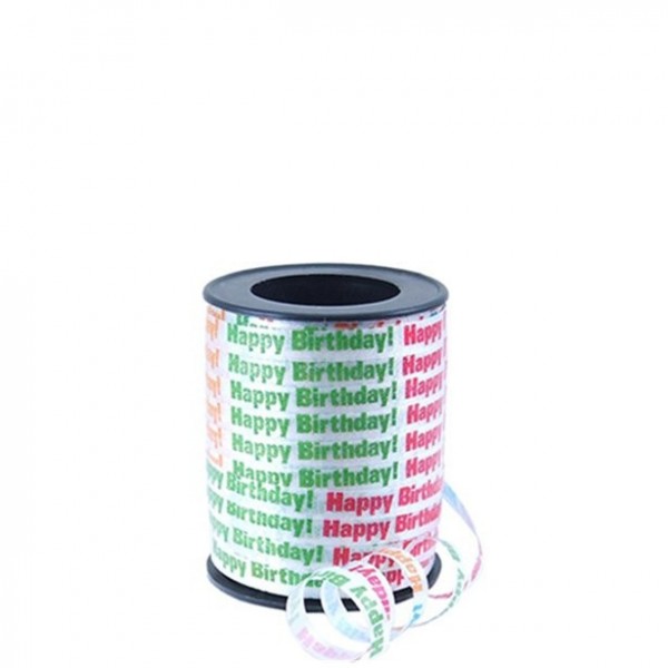 Geschenkband Happy Birthday 68,5m