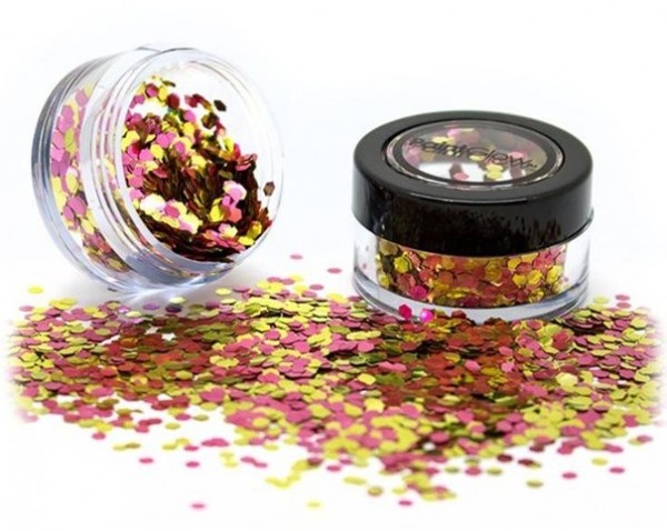 Gold-Rosé Glitzer kompostierbar 3g