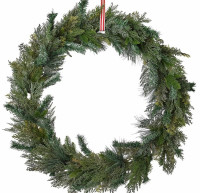 Vorschau: Extra großer Weihnachtskranz 90cm