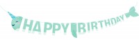 Narwal Party Girlande 2,1m