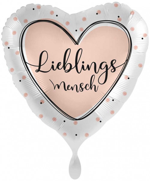 Lieblingsmensch Folienballon 45cm