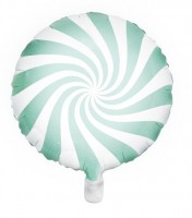 Candy Party Folienballon mint 45cm