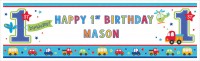 Sweet Birthday Boy Banner Bunt 160x50,8cm