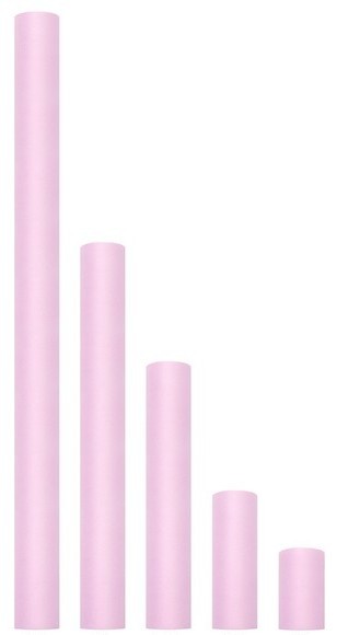 Tüll Stoff Luna babyrosa 9m x 30cm 3