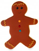 Vorschau: Braune Lebkuchenmann Ausstechform 8,9cm