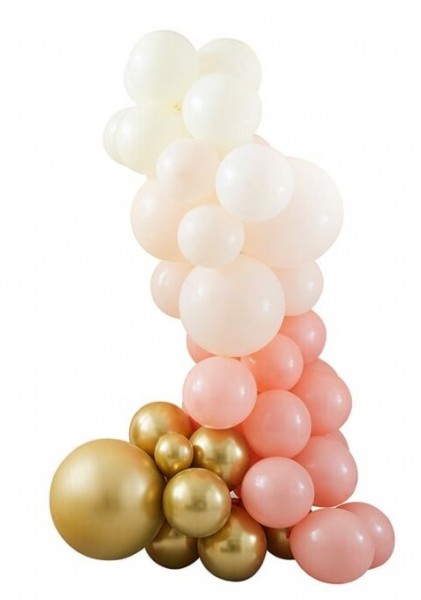 Ballongirlande Peach Blossom