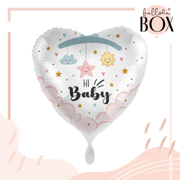 Balloha Geschenkbox DIY Hi Baby XL