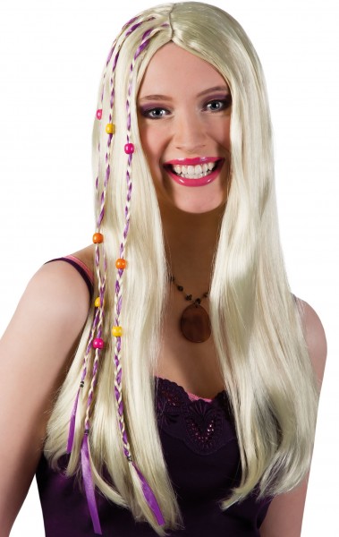 Blonde Hippie Perücke
