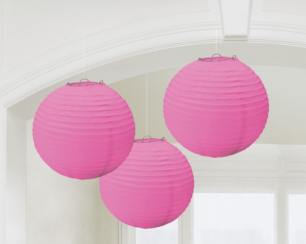 3 Summer Tale Lampions pink 24cm
