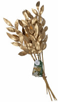 Vorschau: 5 Goldene Zweige mit Laub