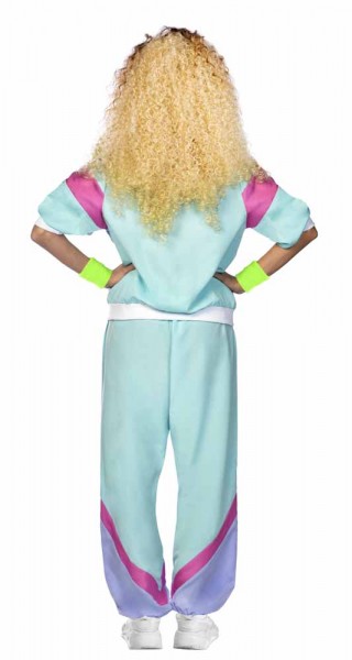 80er Jahre Trainingsanzug blau unisex