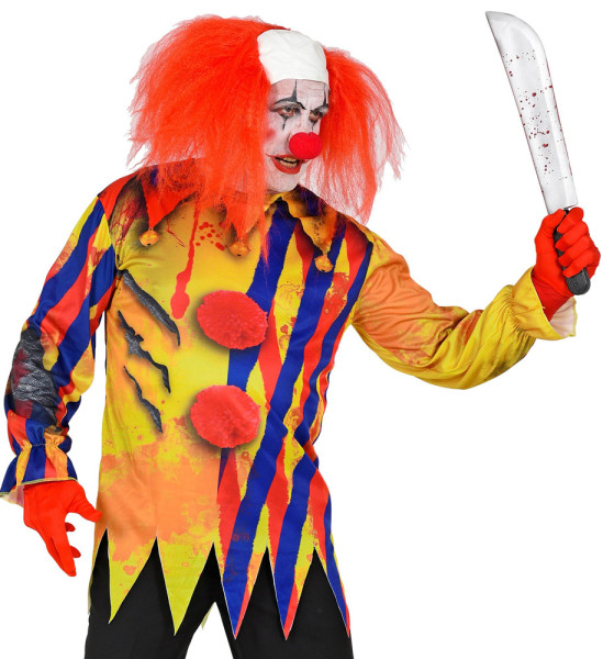 Skräckclownskjorta fotorealistisk