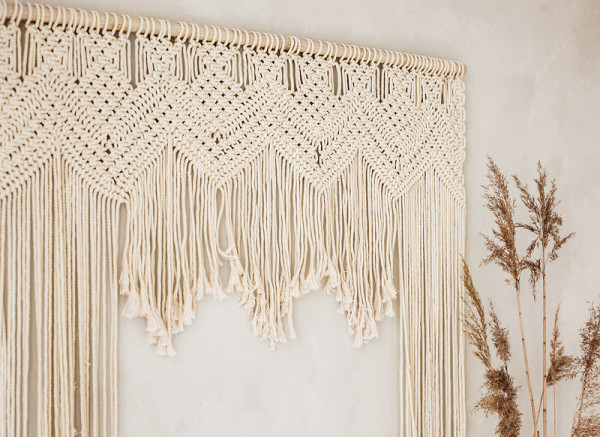 Makramee Boho Vorhang 1,04 x 1,82m 5