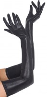 Sexy Lackhandschuhe In Schwarz