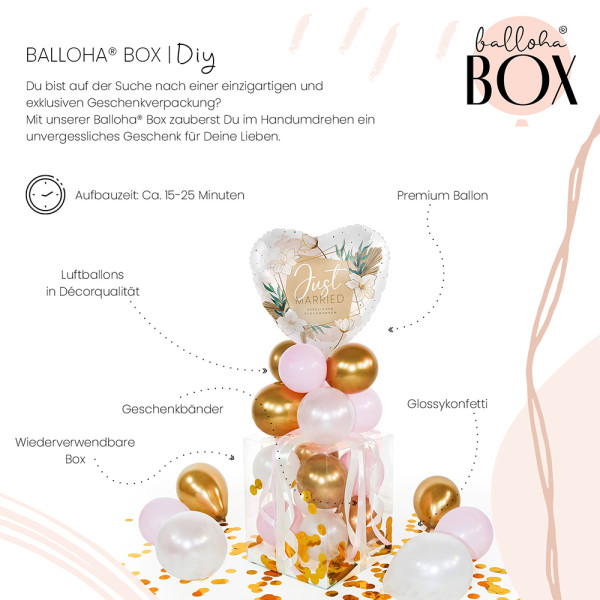 Balloha Geschenkbox DIY Modern Boho Wedding XL 3