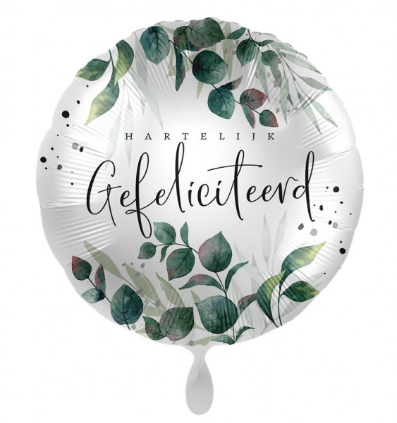 Botanical Birthday Folienballon NL 43cm