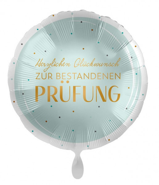 Bestandene Prüfung Folienballon 43cm