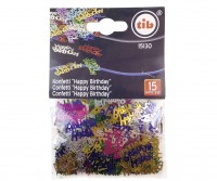 Bunte Happy Birthday Streudeko 15g