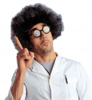Schwarze Nerdbrille