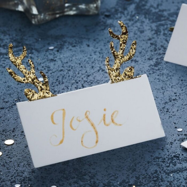 10 Sparkle on Christmas Tischkarten