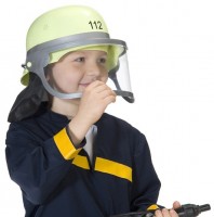 112 Feuerwehrhelm Mit Visier Für Kinder