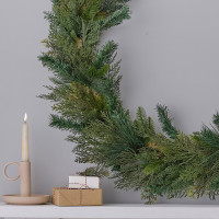 Vorschau: Extra großer Weihnachtskranz 90cm