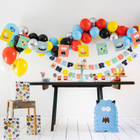 Monster Festival Birthday-Girlande