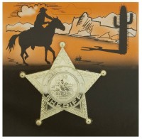 Goldener Sheriff Stern