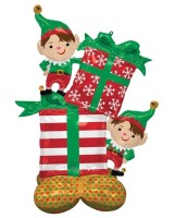 Weihnachtselfen AirLoonz Ballon 1,34m