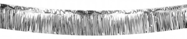 Fransengirlande Funky Nights silber 6m