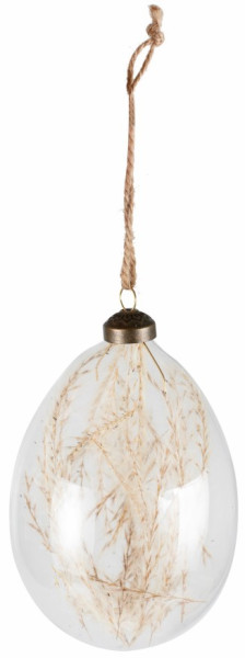 2 Weihnachtskugeln Pampas