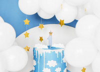 Birthday King Zahl 1 Tortenkerze 9,5cm