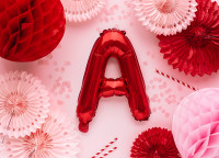 Roter A Buchstabenballon 35cm