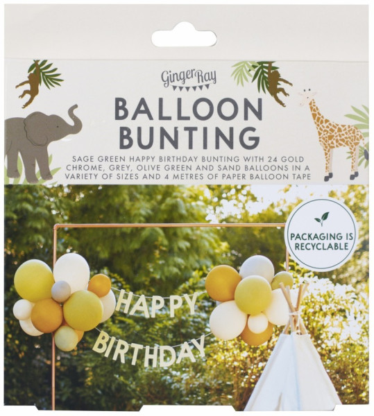 Jungle Breeze Ballongirlandenset 2
